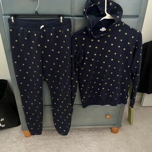 Crewcuts Navy and Gold Kids Matching Set